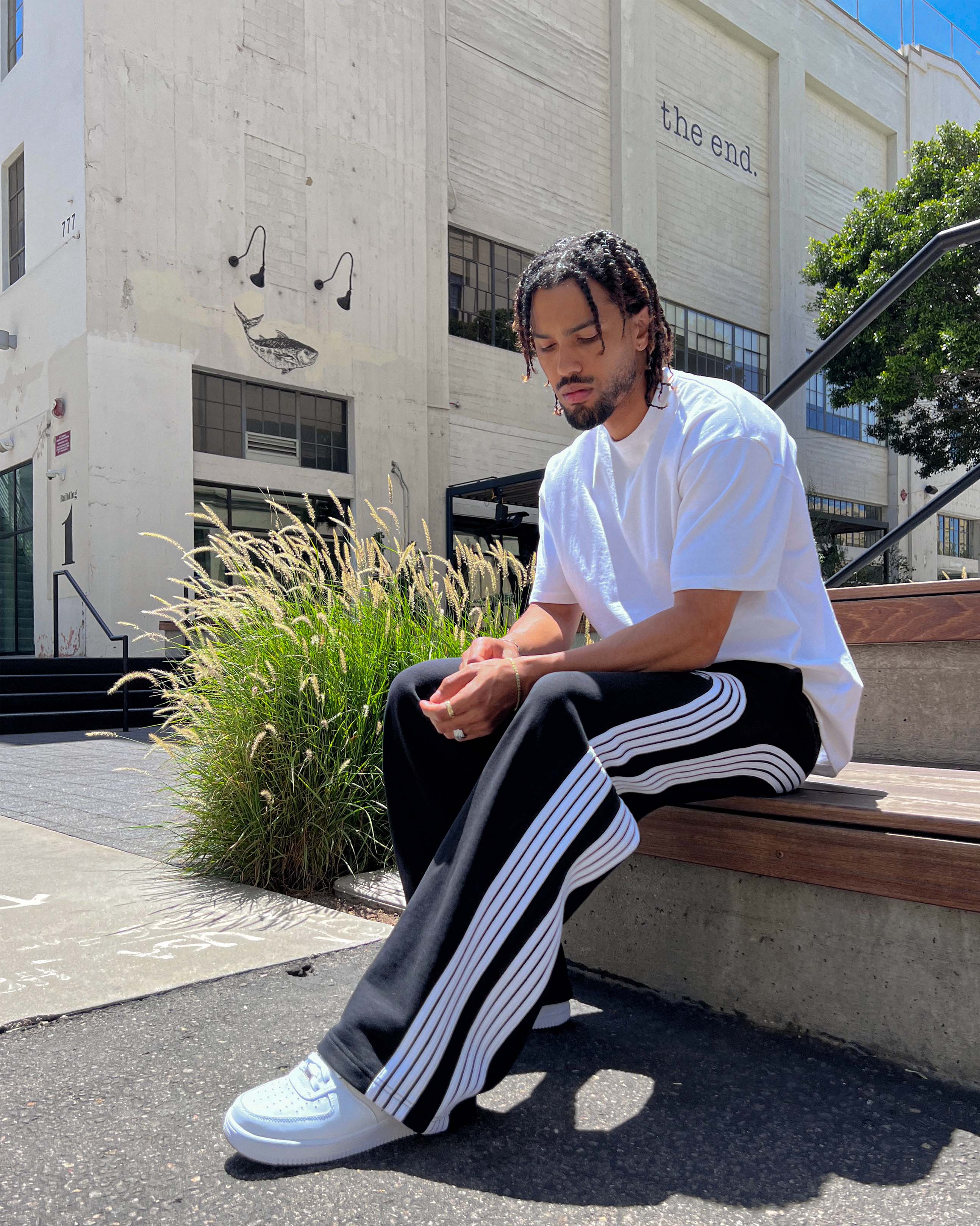 EPTM Curve Terry Pants - Black EPTM Curve Terry Pants - Black