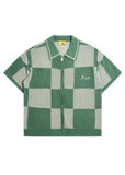 Checker Crotchet Shirt - Sage Checker Crotchet Shirt - Sage