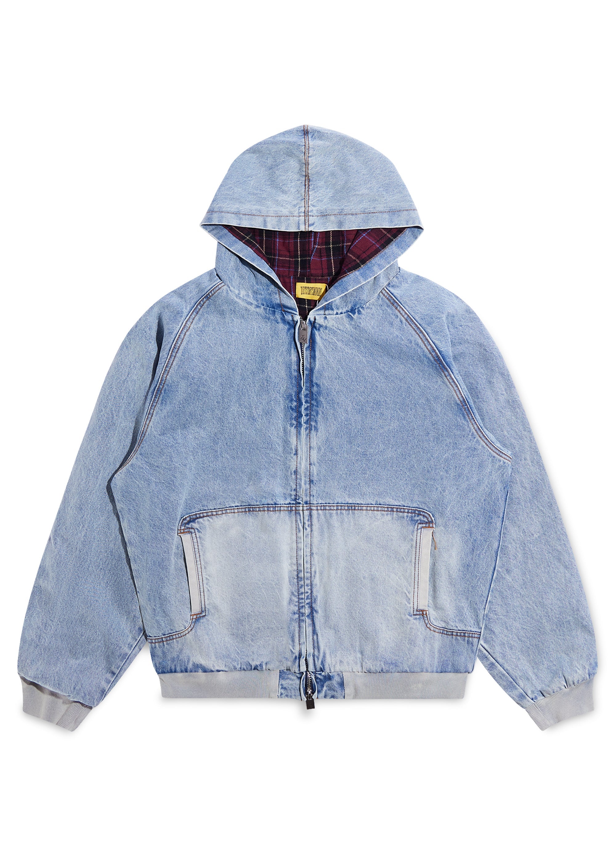 Twin Needle Jacket - Washed Indigo Twin Needle Jacket - Washed Indigo