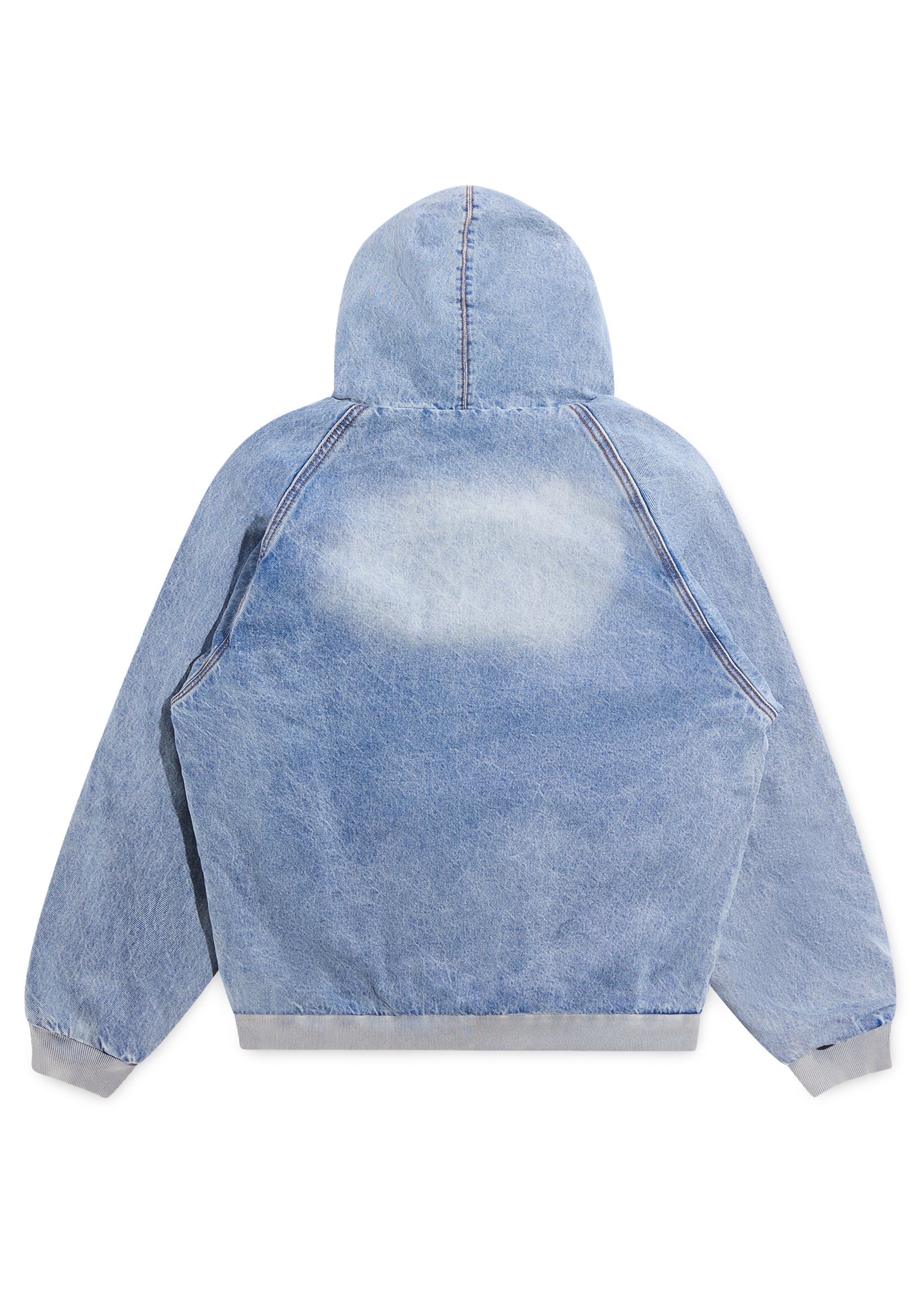 Twin Needle Jacket - Washed Indigo Twin Needle Jacket - Washed Indigo