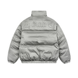 Embossed Gothic Logo Down Jacket Embossed Gothic Logo Down Jacket