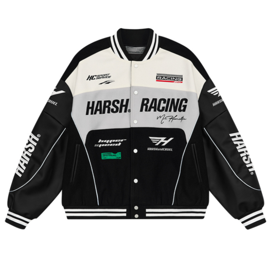 Woolen Embroidered Racing Jacket Woolen Embroidered Racing Jacket
