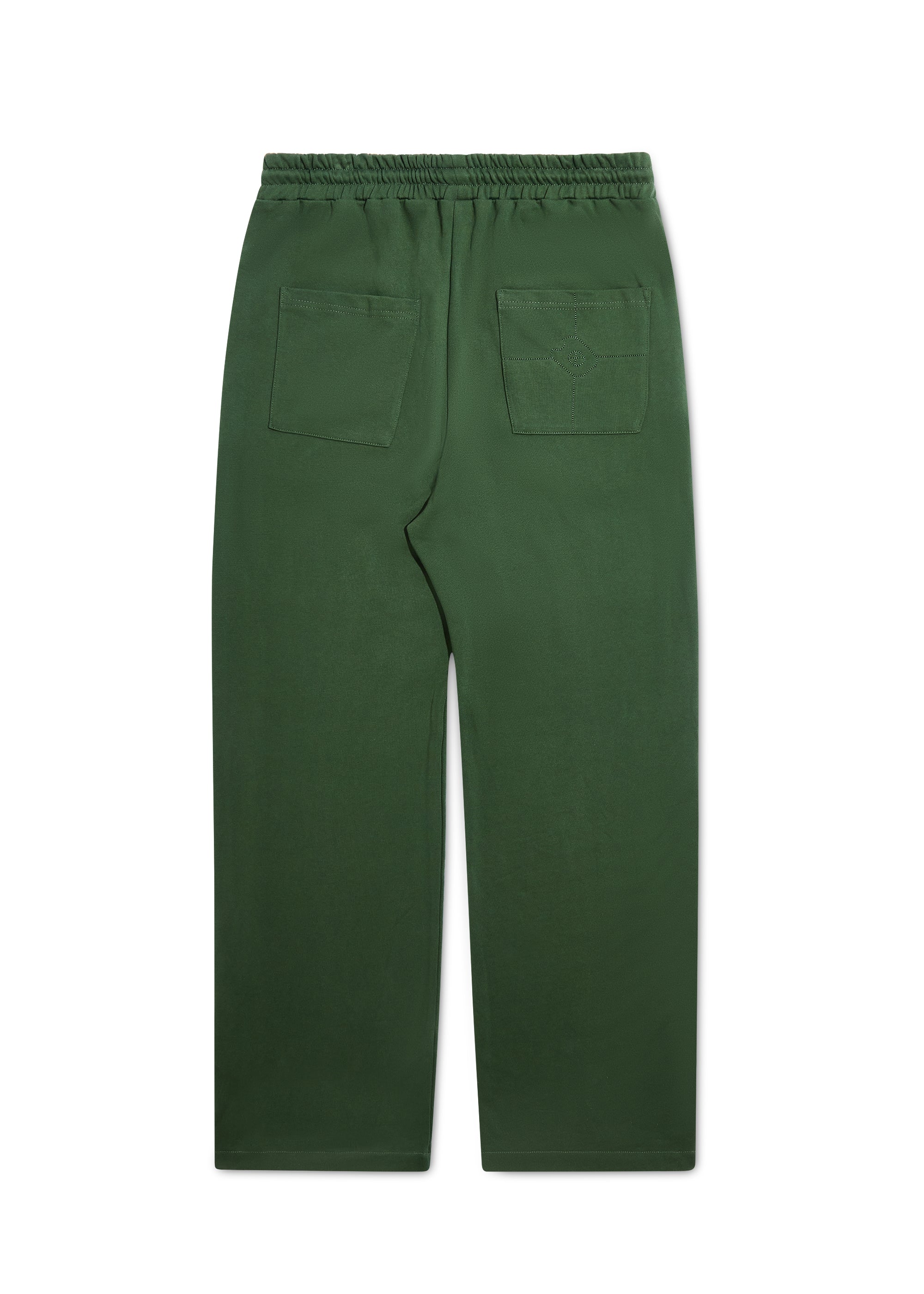 Crochet Panel Pant - Green Crochet Panel Pant - Green