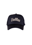 Dallas Souvenir Hat (Navy Satin) Dallas Souvenir Hat (Navy Satin)