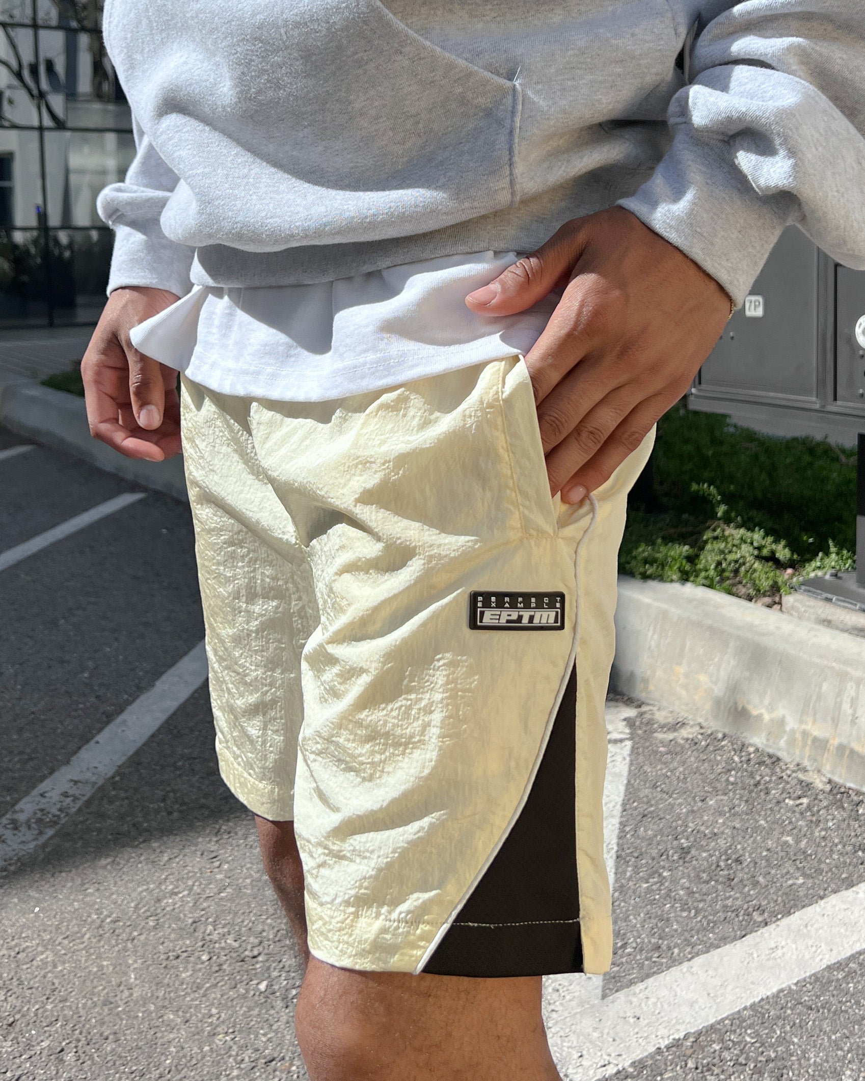 EPTM Derby Shorts - Cream EPTM Derby Shorts - Cream