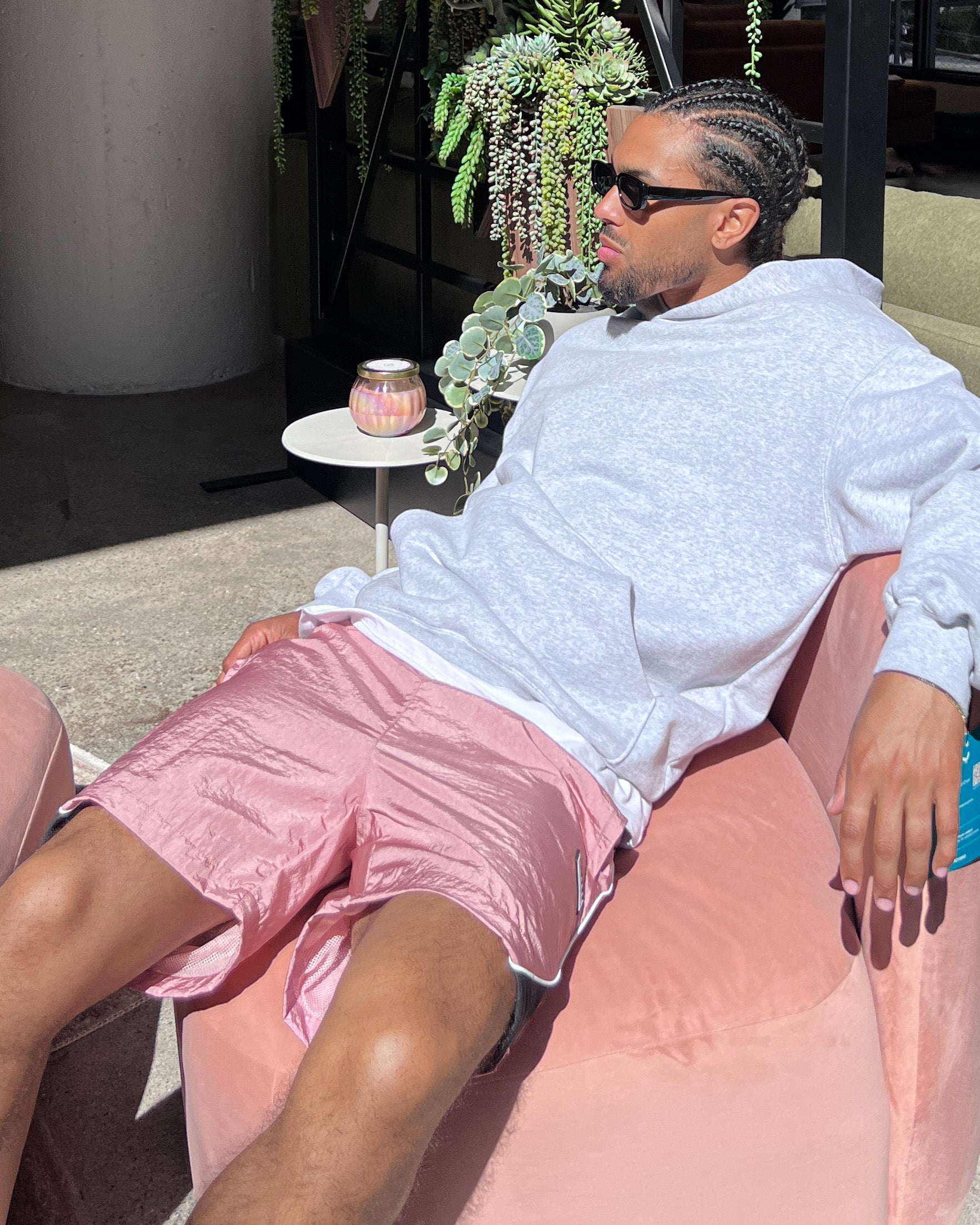 EPTM Derby Shorts - Dusty Pink EPTM Derby Shorts - Dusty Pink