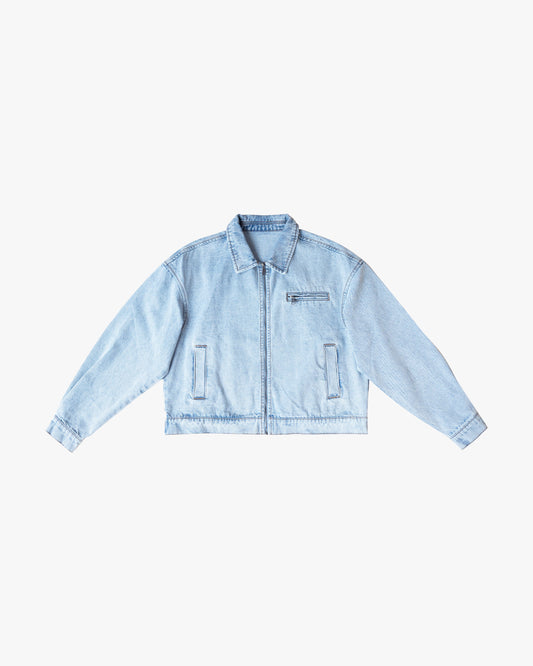 EPTM Denim Shacket - Denim Blue