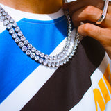 Diamond Buttercup Tennis Chain White Gold 6mm Diamond Buttercup Tennis Chain White Gold 6mm
