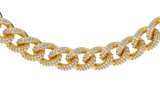 Diamond Cuban Link Chain (10mm) Diamond Cuban Link Chain (10mm)