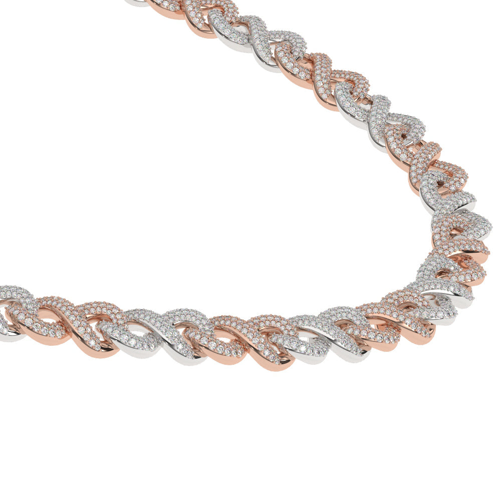 Diamond Infinity Chain 12mm Diamond Infinity Chain 12mm
