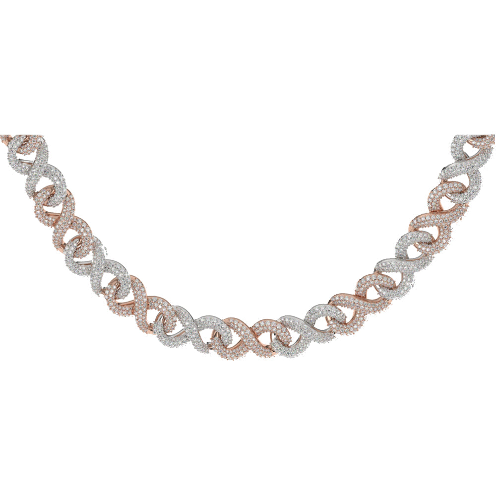 Diamond Infinity Chain 12mm Diamond Infinity Chain 12mm