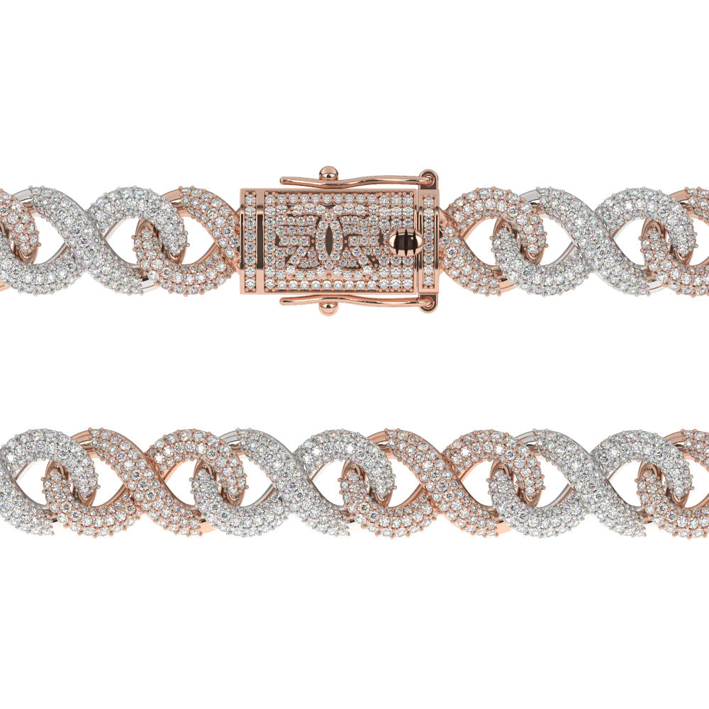 Diamond Infinity Chain 12mm Diamond Infinity Chain 12mm