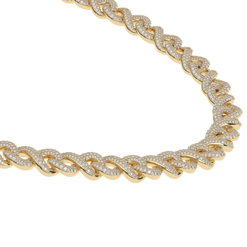 Diamond Infinity Chain 12mm Diamond Infinity Chain 12mm