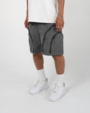 EPTM Double Zip Shorts - Grey EPTM Double Zip Shorts - Grey