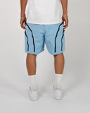 EPTM Double Zip Shorts - Sky Blue EPTM Double Zip Shorts - Sky Blue