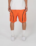 EPTM Double Zip Shorts - Orange EPTM Double Zip Shorts - Orange