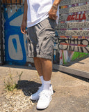 EPTM Double Zip Shorts - Grey EPTM Double Zip Shorts - Grey