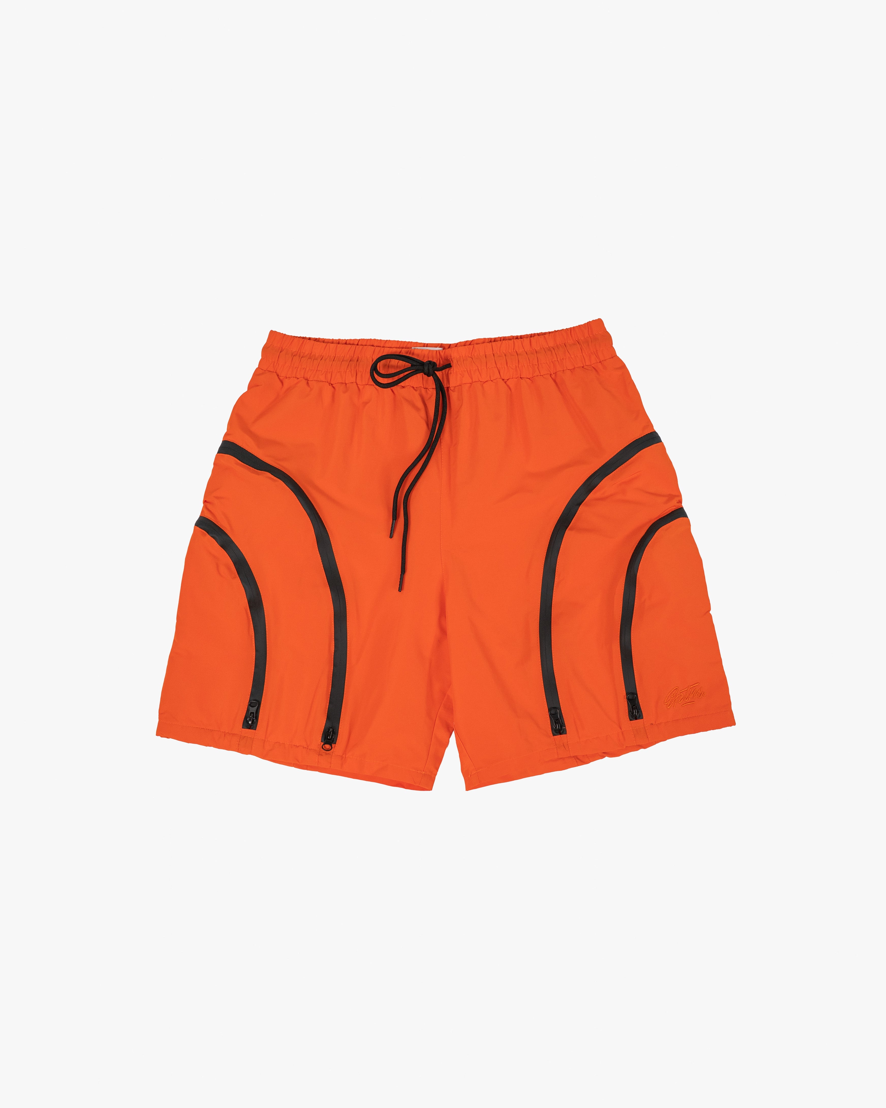 EPTM Double Zip Shorts - Orange EPTM Double Zip Shorts - Orange