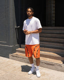 EPTM Double Zip Shorts - Orange EPTM Double Zip Shorts - Orange