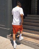 EPTM Double Zip Shorts - Orange EPTM Double Zip Shorts - Orange