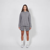 loop terry standard sweatshort / heather grey loop terry standard sweatshort / heather grey