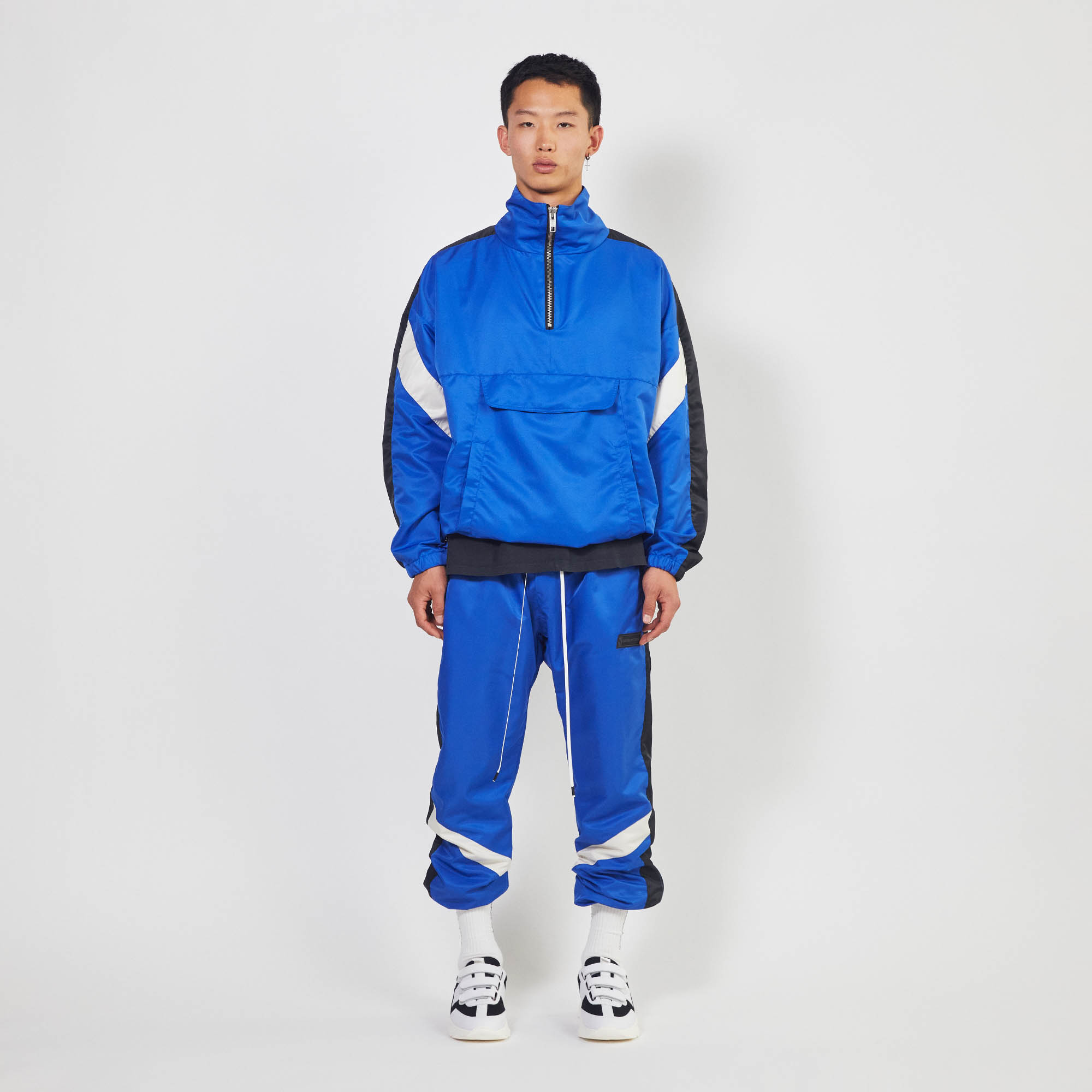 anorak 2.5 / cobalt + black + ivory anorak 2.5 / cobalt + black + ivory