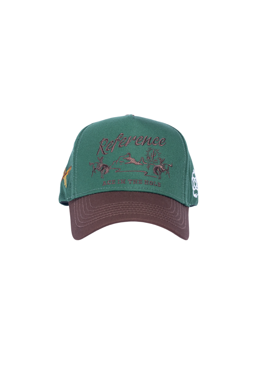 Western Hat (Green/Brown) Western Hat (Green/Brown)