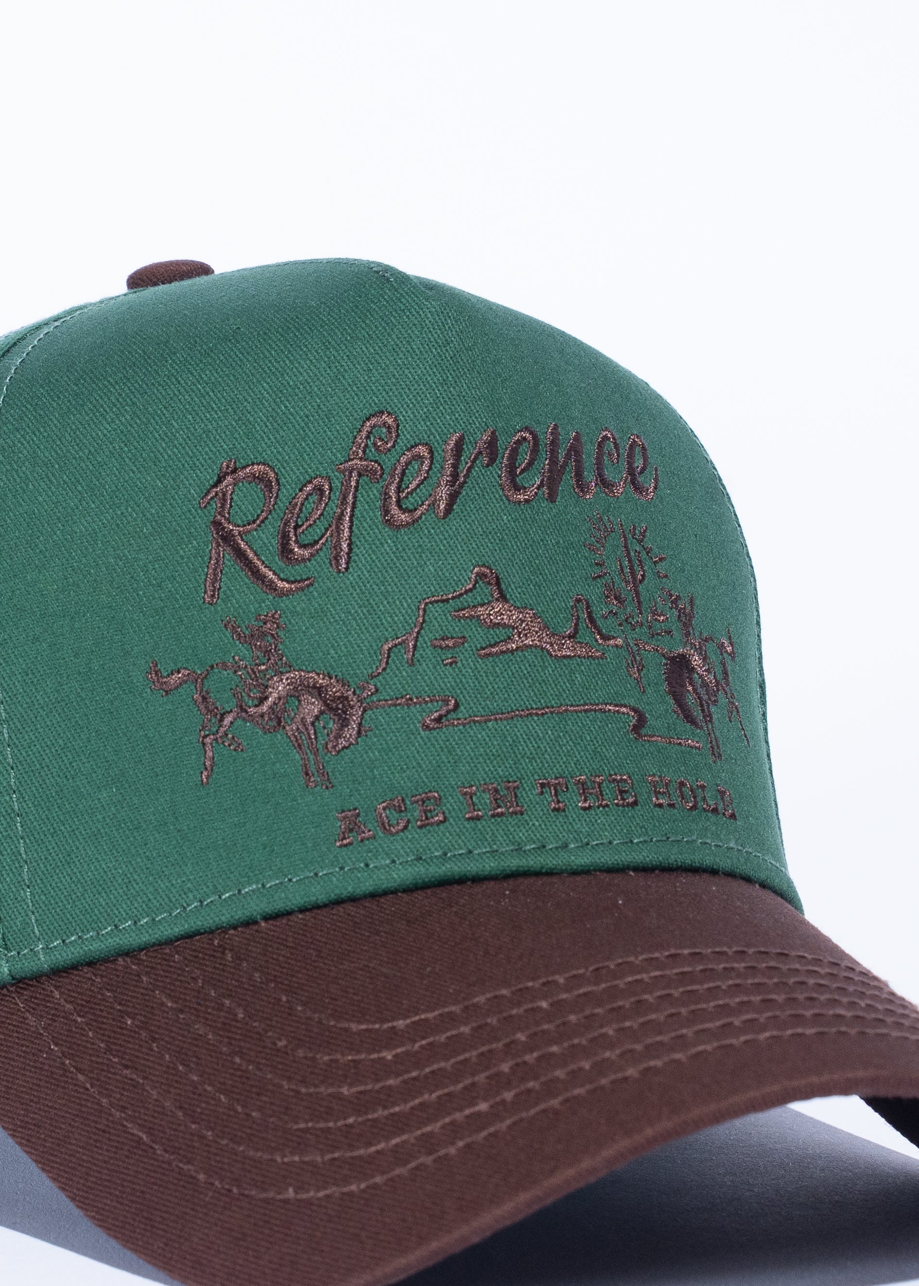 Western Hat (Green/Brown) Western Hat (Green/Brown)