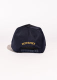 Dallas Souvenir Hat (Navy Satin) Dallas Souvenir Hat (Navy Satin)