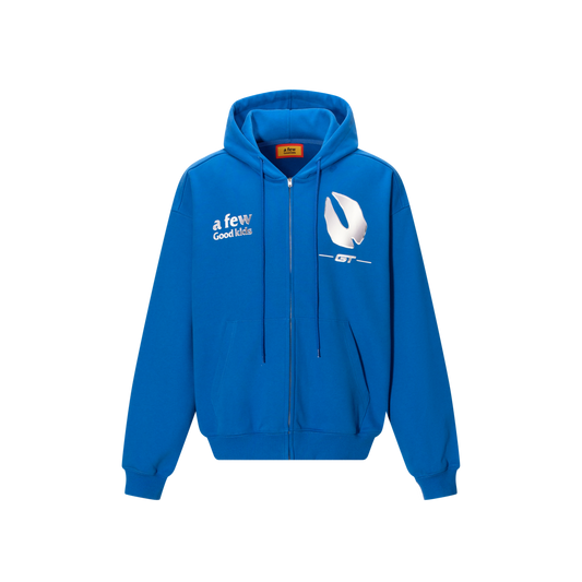The lottery GT "Logo zipped hoodie"