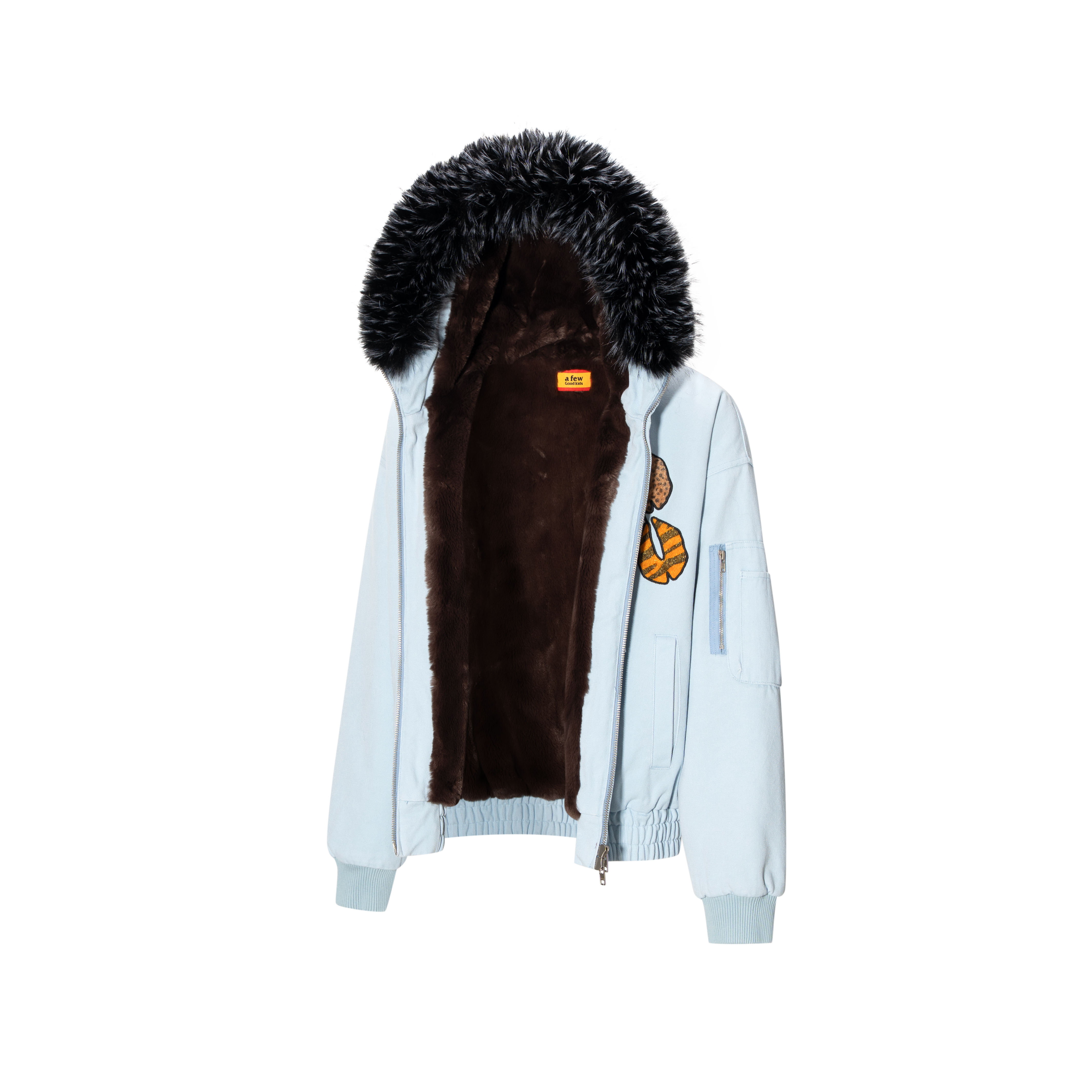 The lottery GT "Fur hooded canvas jacket" The lottery GT "Fur hooded canvas jacket"