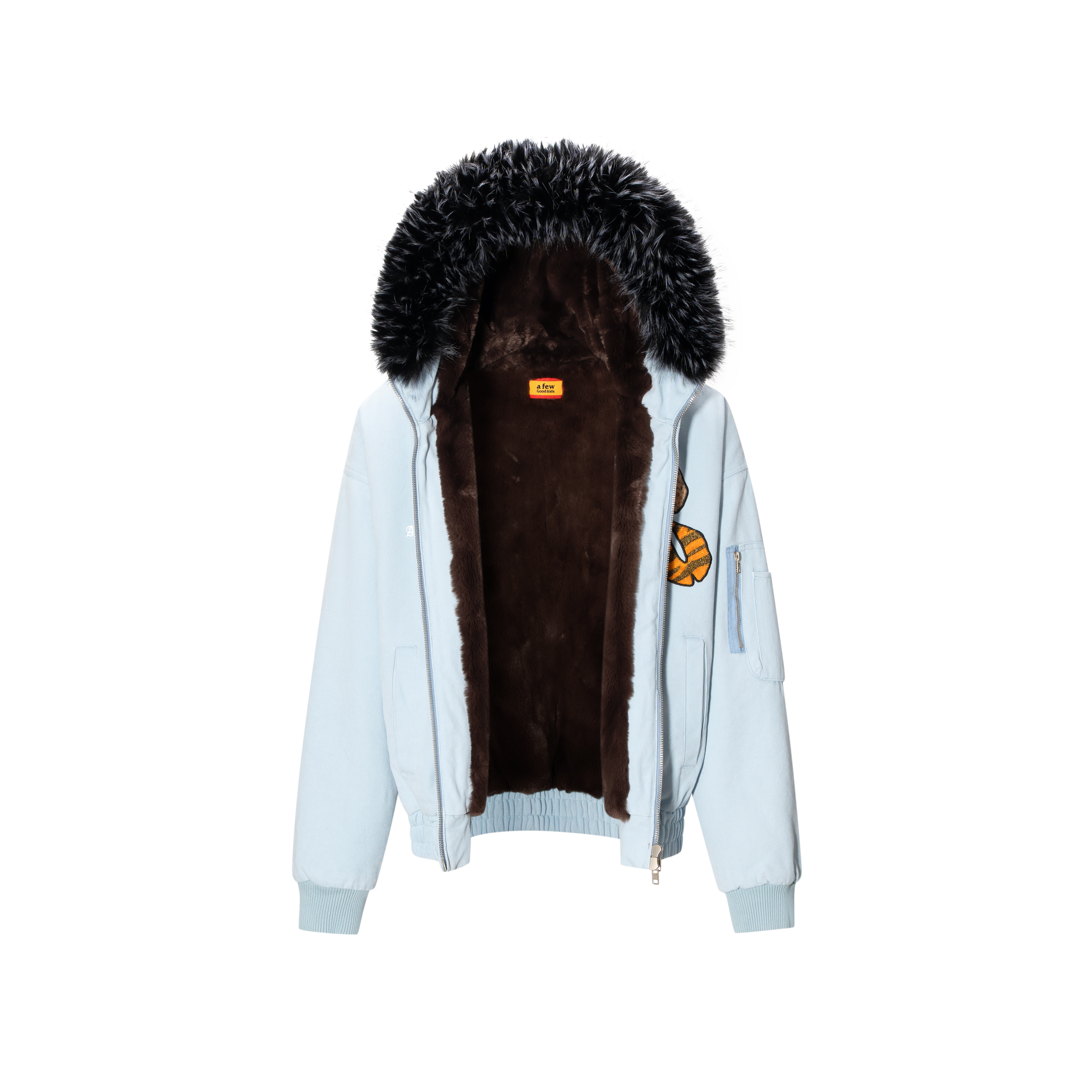 The lottery GT "Fur hooded canvas jacket" The lottery GT "Fur hooded canvas jacket"