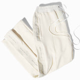 bootcut track pant / ivory + ivory bootcut track pant / ivory + ivory