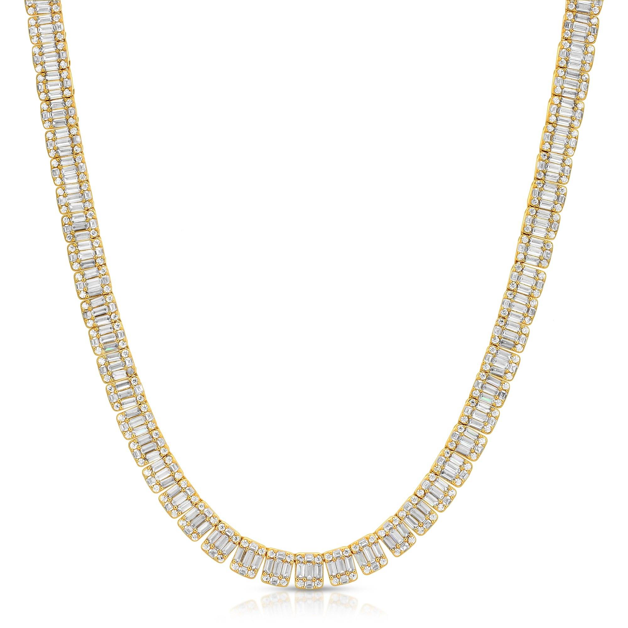 Diamond Baguette Tennis Chain Diamond Baguette Tennis Chain