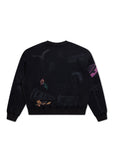 Doodle Crewneck Sweatshirt - Black Doodle Crewneck Sweatshirt - Black