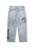 Doodle Distressed Denim - Indigo Doodle Distressed Denim - Indigo