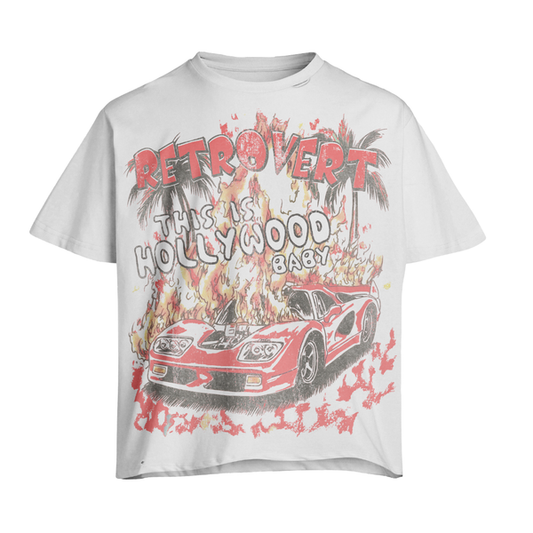 HOLLYWOOD T-SHIRT RED