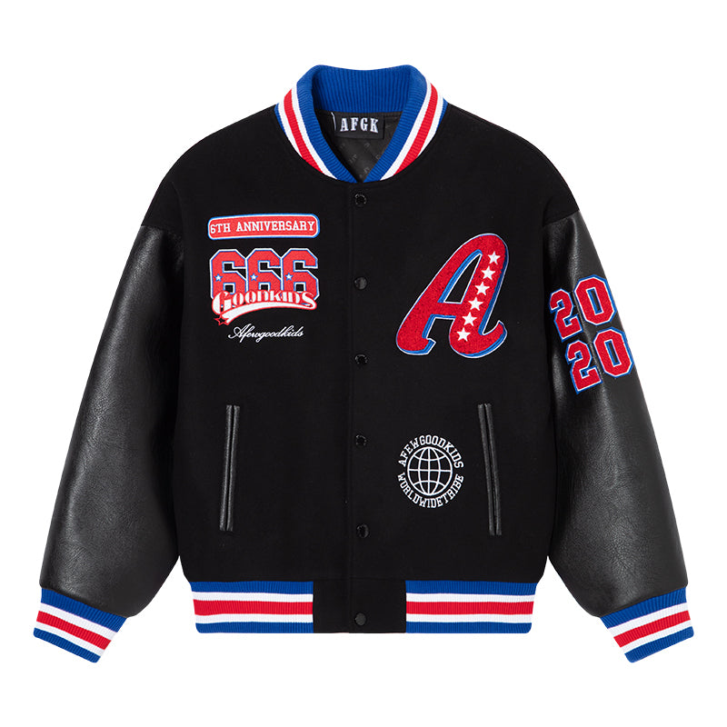 DONCARE(AFGK) “6th Anniversary Edition varsity jacket” DONCARE(AFGK) “6th Anniversary Edition varsity jacket”