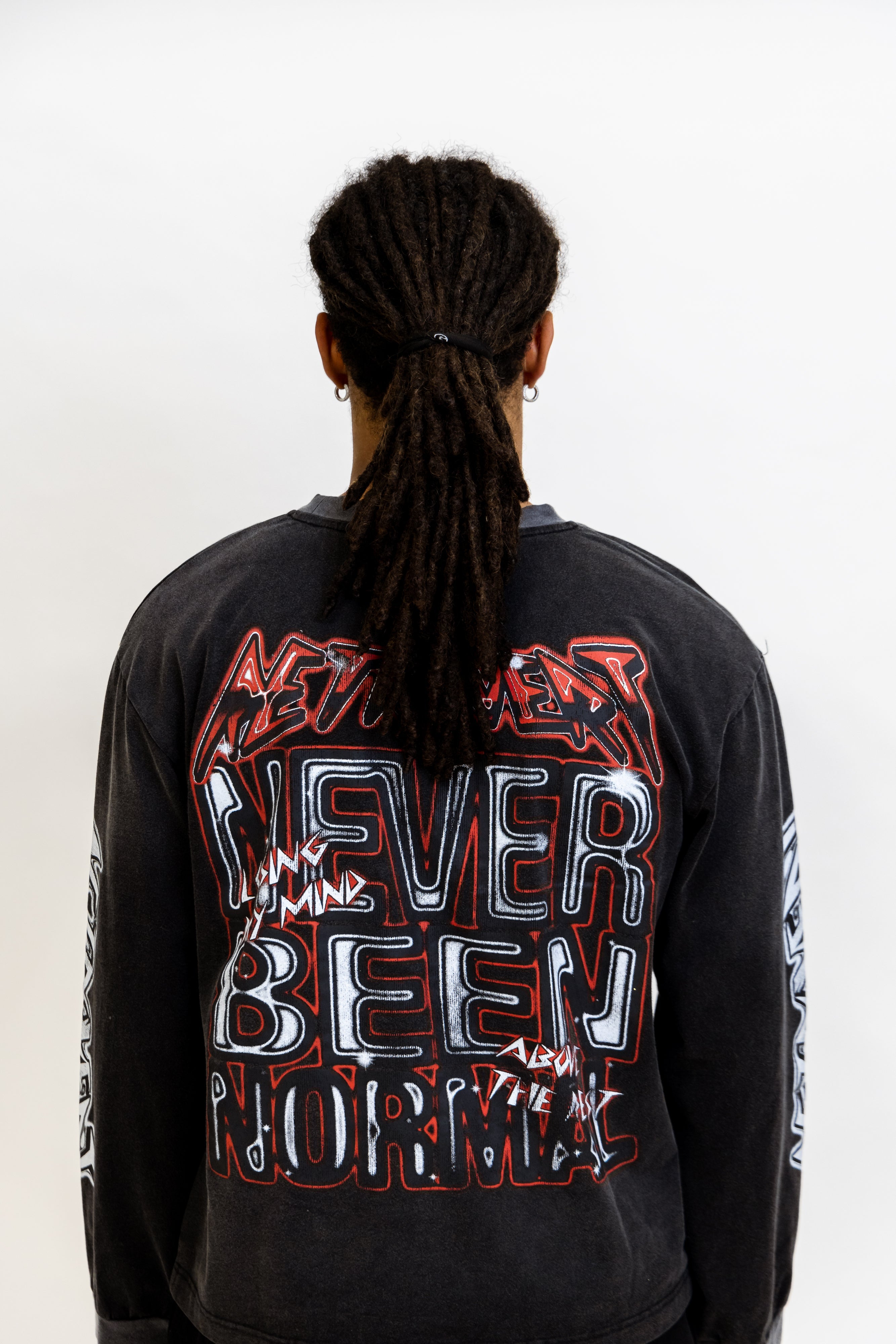 Skullhead Longsleeve Tee - Black/Red Skullhead Longsleeve Tee - Black/Red