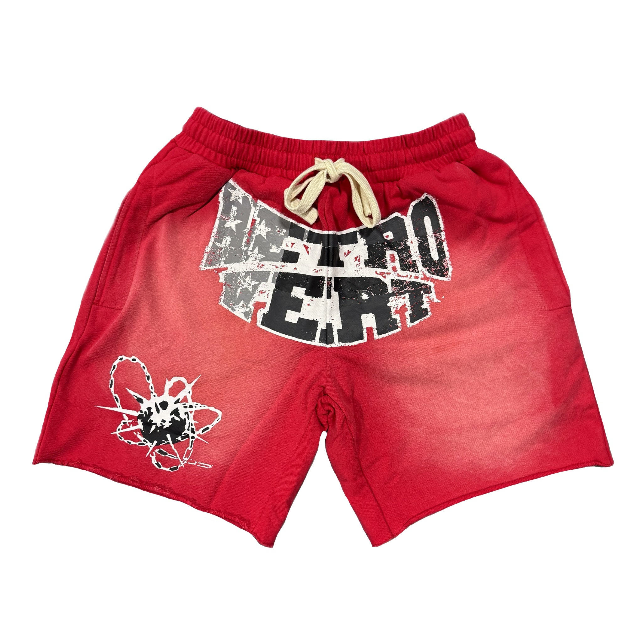 Chain Shorts - Red Chain Shorts - Red