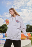 DONCARE(AFGK) "Candy logo zipped hoodie" DONCARE(AFGK) "Candy logo zipped hoodie"
