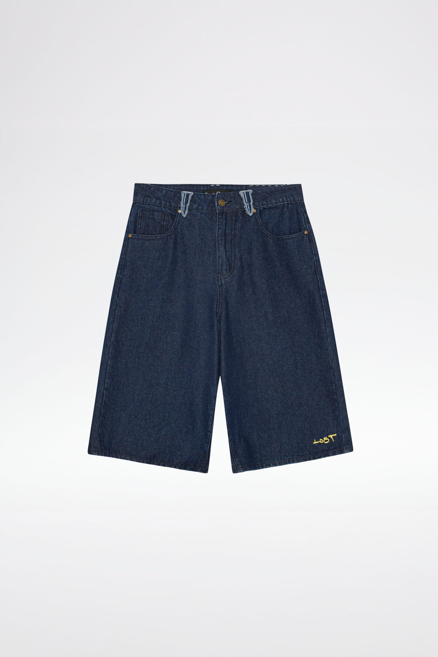 EMBROIDERY JORTS - Indigo Blue EMBROIDERY JORTS - Indigo Blue