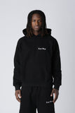 EMBROIDERY LOGO HOODIE - Black EMBROIDERY LOGO HOODIE - Black