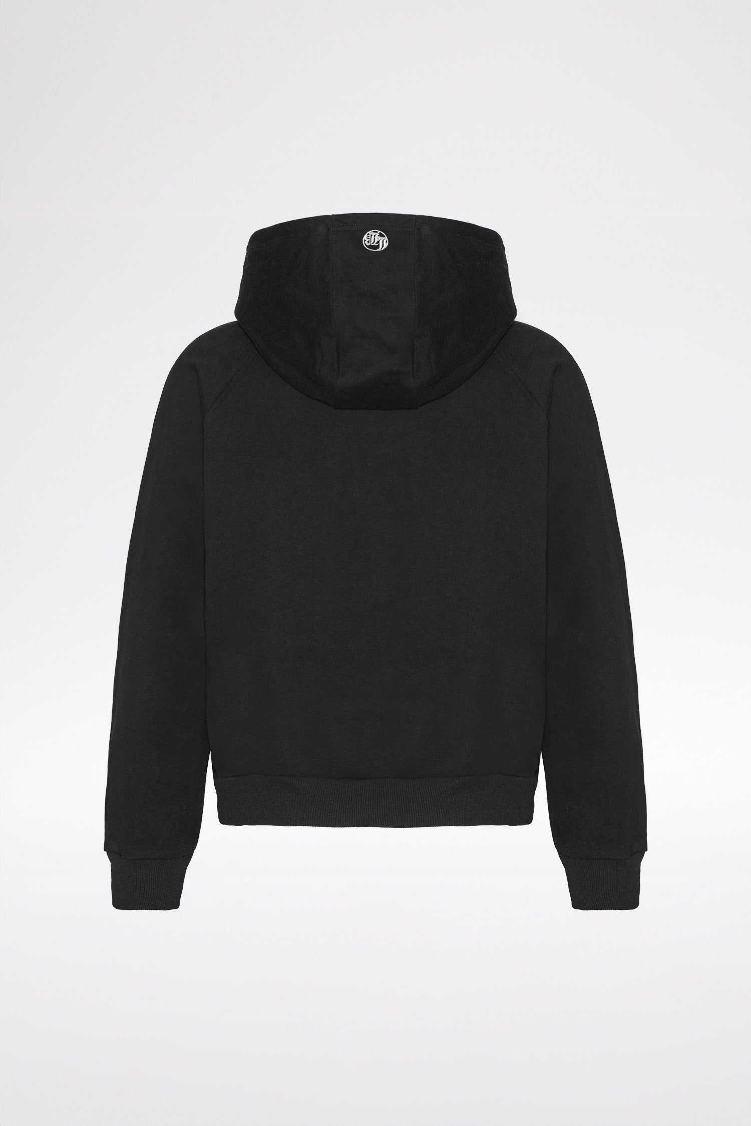 EMBROIDERY LOGO HOODIE - Black EMBROIDERY LOGO HOODIE - Black