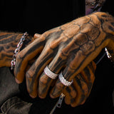 4 Row Diamond Stacked Eternity Ring 4 Row Diamond Stacked Eternity Ring