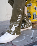 EPTM Snap Cargo Denim - Olive EPTM Snap Cargo Denim - Olive