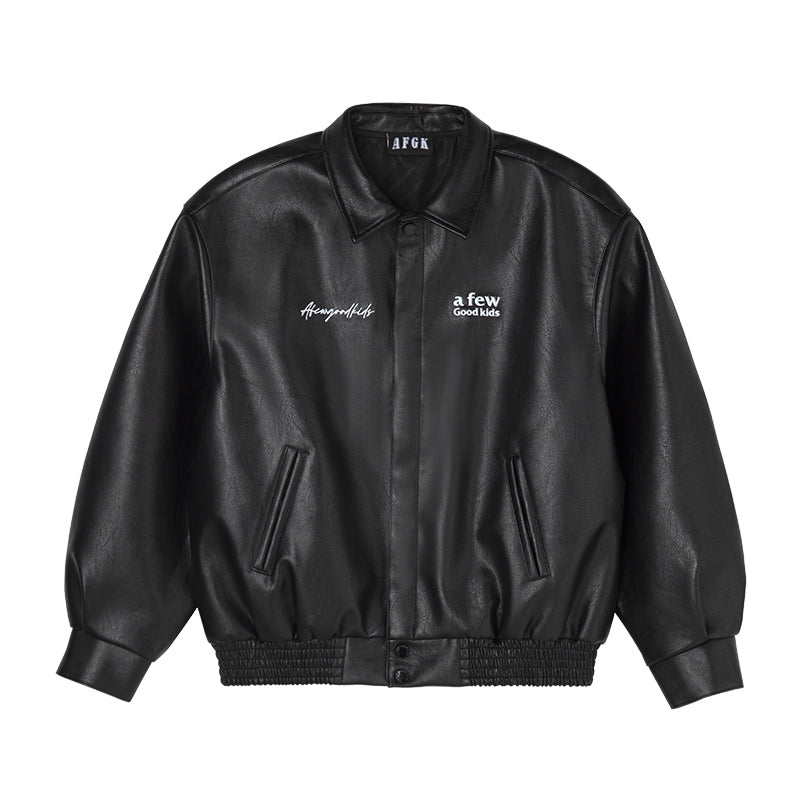 DONCARE(AFGK) “Basic all leather jacket” DONCARE(AFGK) “Basic all leather jacket”
