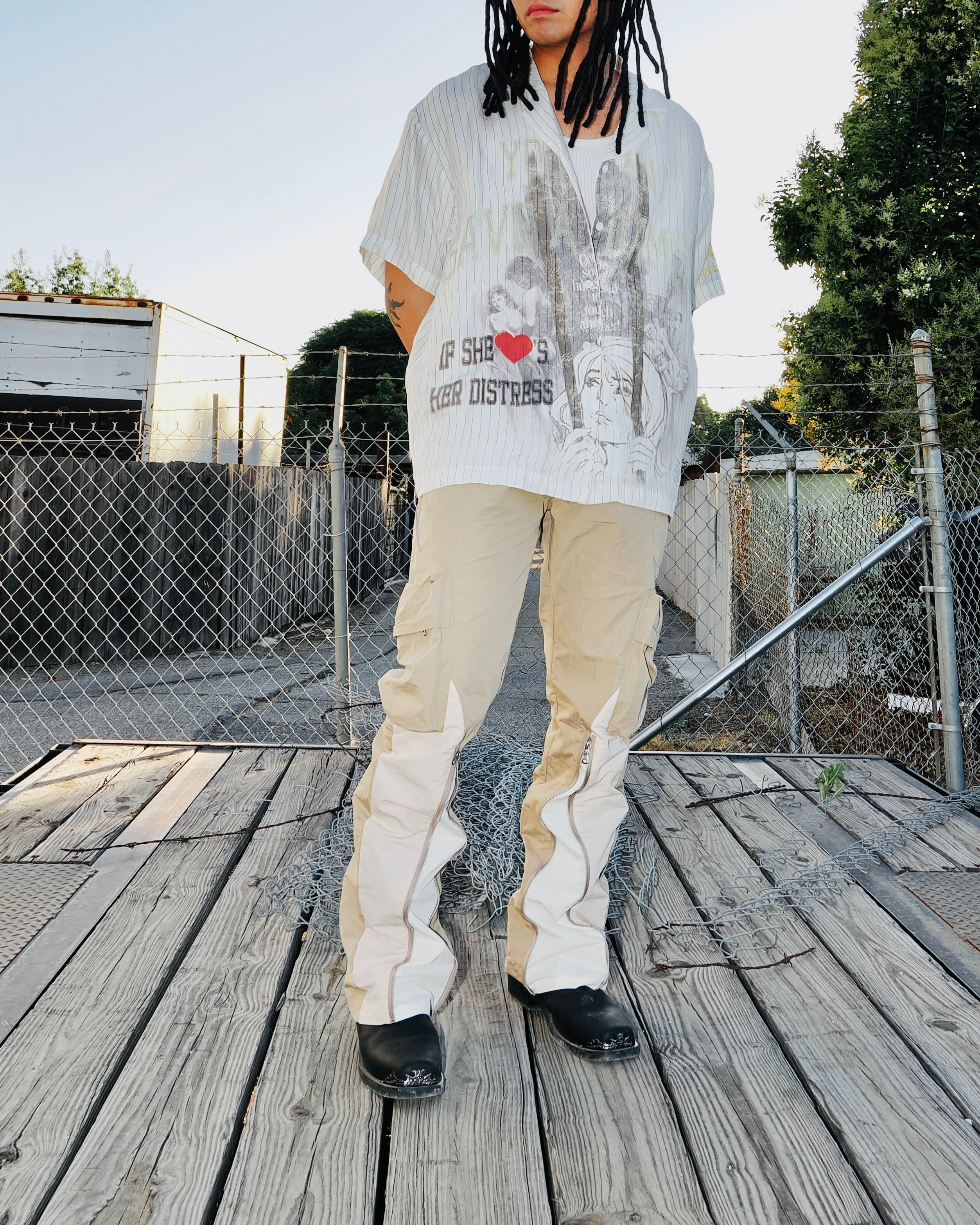 DAMSEL SS BUTTON DOWN DAMSEL SS BUTTON DOWN