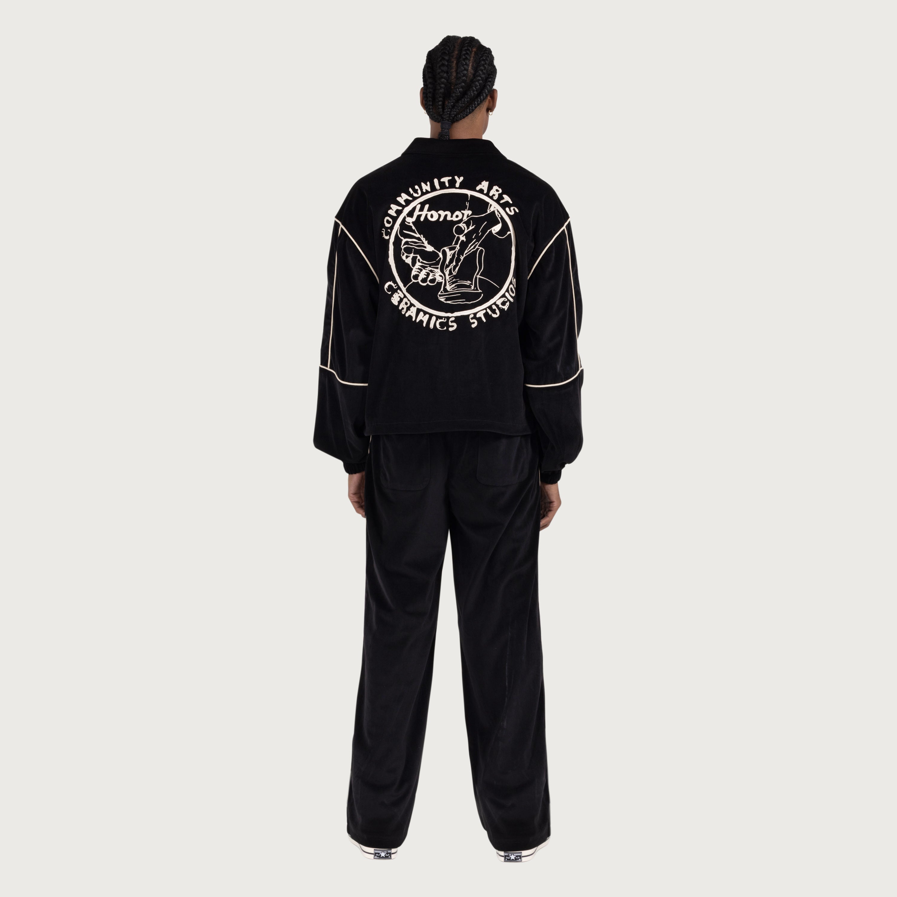 Piping Track Pant - Black Piping Track Pant - Black