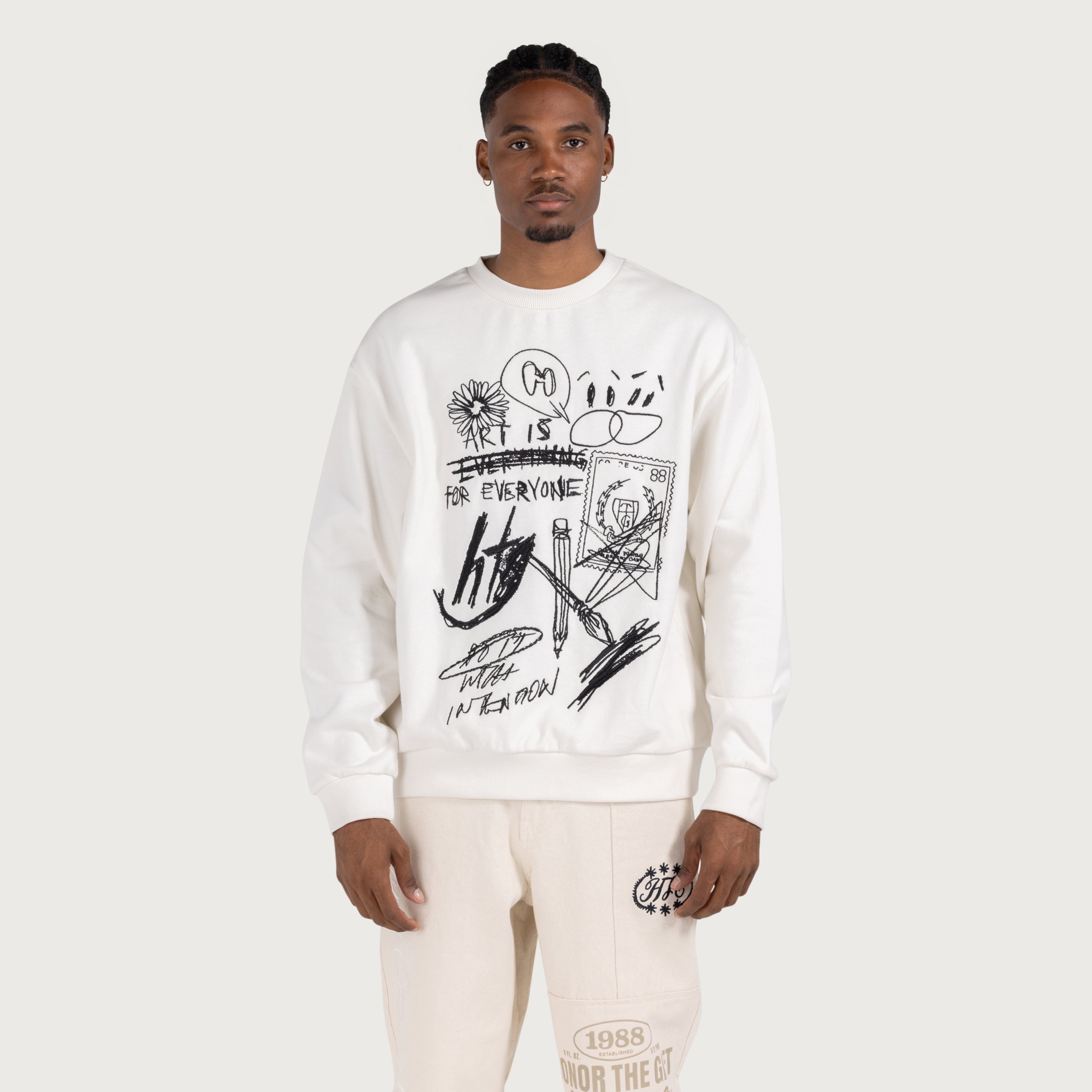 Quick Sketch Crew - Bone Quick Sketch Crew - Bone